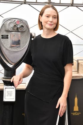 NEW YORK, NY- OCTOBER 1: Samantha Sloyan pictured during a visit to he Empire State Building Ahead of the Release of Mike Flannigan s Carrie on October 1, 2026 in New York City. Copyright: xmpi099 MediaPunchx