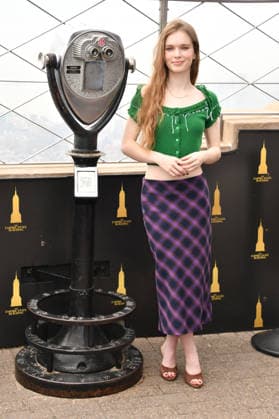 NEW YORK, NY- OCTOBER 1: Summer H. Howell pictured during a visit to he Empire State Building Ahead of the Release of Mike Flannigan s Carrie on October 1, 2026 in New York City. Copyright: xmpi099 MediaPunchx