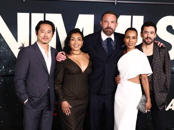 World Premiere Of Netflix s Animals Steven Yeun, Adriana Paz, Ben Affleck, Kerry Washington and Luis Gerardo MÃ ndez at the World Premiere Of Netflix s Animals held at Westwood Village Theater on October 1, 2026 in Westwood, Los Angeles, California, United States. Westwood California United States Copyright: xXavierxCollin ImagexPressxAgencyx