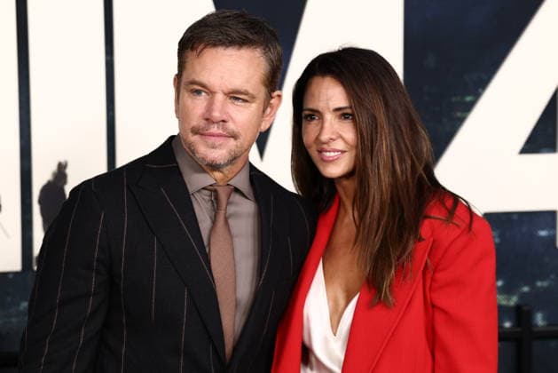 World Premiere Of Netflix s Animals Matt Damon and Luciana Barroso at the World Premiere Of Netflix s Animals held at Westwood Village Theater on October 1, 2026 in Westwood, Los Angeles, California, United States. Westwood California United States Copyright: xXavierxCollin ImagexPressxAgencyx