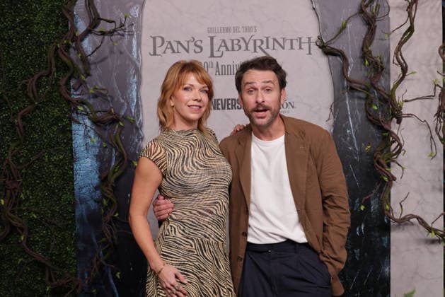Pan s Labyrinth 20th Anniversary Premiere Los Angeles CA Oct1: Charlie Day & Mary Elizabeth Ellis at the Pan s Labyrinth 20th Anniversary Premiere on October1, 2026 Credit: Crash Admedia EDITORIAL USE ONLY  Copyright: xx Admediax admphotosthree018985
