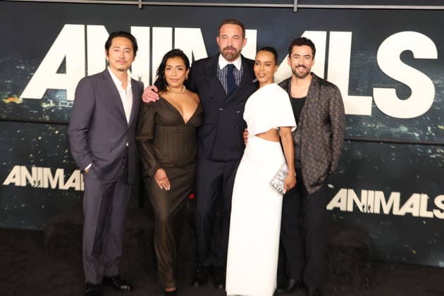 Premiere of Animals Los Angeles Ca Oct 1: Steven Yeun, Adriana Paz, Ben Affleck, Kerry Washington and Luis Gerardo MÃndez at The premiere Animals on October1, 2026 Credit: AdMedia EDITORIAL USE ONLY  Copyright: xx AdMediax admphotosthree019020