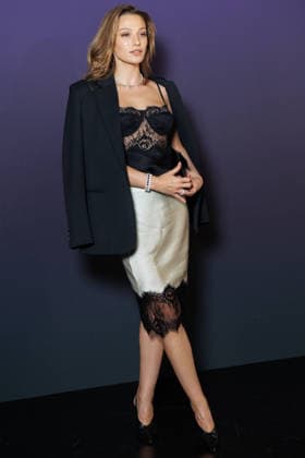 Messika Spring Summer 2027 Fashion Show during Paris Fashion Week: Celebrity Arrivals—Sümeyye Aydogan 460109 October 1, 2026, Paris, France  Copyright: xSebastienxFremontx xStarfacex STAR_460109_099