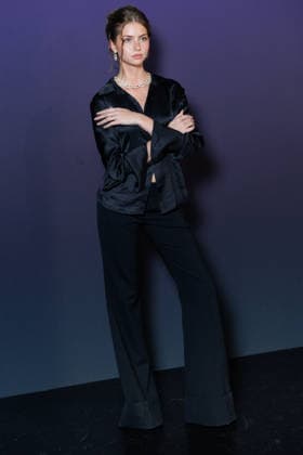 Messika Spring Summer 2027 Fashion Show During Paris Fashion Week: Celebrity Arrivals—Lucia Ferrato 460109 October 1, 2026, Paris, France  Copyright: xSebastienxFremontx xStarfacex STAR_460109_126