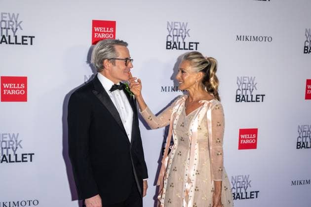 October 1, 2026, New York, New York, United States: (L-R) Matthew Broderick and Sarah Jessica Parker attend.The New York City Ballet 2026 Fall Gala at David H. Koch Theater, Lincoln Center on October 01, 2026 in New York City. New York United States  - ZUMAs197 20261001_aaa_s197_908 Copyright: xRonxAdarx