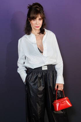 Messika Spring Summer 2027 Fashion Show During Paris Fashion Week: Celebrity Arrivals—Anne Parillaud 460109 October 1, 2026, Paris, France  Copyright: xSebastienxFremontx xStarfacex STAR_460109_213