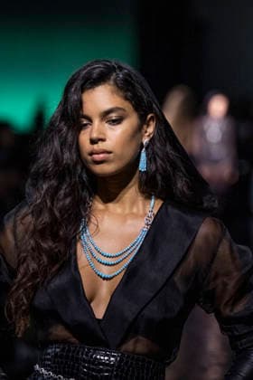 Messika’s Terres de Contrastes fashion show, held alongside the Spring Summer 2027 Ready-to-Wear collections during Paris Fashion Week (PFW) on October 1, 2026, in Paris, France. Messika’s Terres de Contrastes fashion show on the sidelines of the Spring Summer 2027 Ready-to-Wear collections during Paris Fashion Week (PFW) on October 1, 2026, in Paris, France  Copyright: xAgencex xBestimagexAgencex xBestimagex