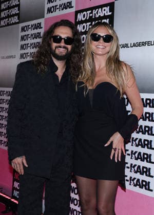 Heidi Klum and her husband Tom Kaulitz at the photocall for the Karl Lagerfeld: From Paris with Love event at the Karl Lagerfeld Boutique in Paris on October 1, 2026. KARL LAGERFELD celebrates its Fall Winter 2026 campaign with Paris Hilton, Kit Butler, and NOT KARL, the newest addition to the House’s universe. For this private event in Saint-Germain-des-Prés, Paris Hilton will be joined by NOT KARL to mark this new chapter—an immersive experience in the KARL LAGERFELD universe, blending fashion, creativity, and the House’s heritage. Denis Guignebourg Bestimage The Karl Lagerfeld x Paris Hilton party during Paris RTW Spring Summer 2027 Fashion Week on October 1, 2026, in Paris, France. Paris, France Copyright: xDenisxGuignebourgx xBestimagexDenisxGuignebourgx xBestimagex