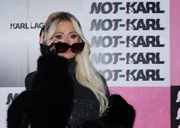 Paris Hilton at the Karl Lagerfeld: From Paris with Love event at the Karl Lagerfeld Boutique in Paris on October 1, 2026. KARL LAGERFELD celebrates its Fall Winter 2026 campaign with Paris Hilton, Kit Butler, and NOT KARL, a new member of the brand’s universe. For this private event in Saint-Germain-des-Prés, Paris Hilton will be joined by NOT KARL to mark this new chapter—an immersive experience in the world of KARL LAGERFELD, blending fashion, creativity, and the House’s heritage. Denis Guignebourg Bestimage The Karl Lagerfeld x Paris Hilton party during Paris RTW Spring Summer 2027 Fashion Week on October 1, 2026, in Paris, France. Paris, France Copyright: xDenisxGuignebourgx xBestimagexDenisxGuignebourgx xBestimagex