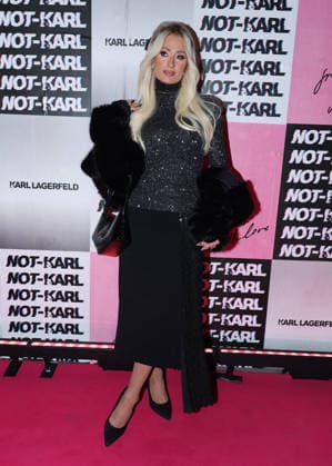 Paris Hilton at the Karl Lagerfeld: From Paris with Love event at the Karl Lagerfeld Boutique in Paris on October 1, 2026. KARL LAGERFELD celebrates its Fall Winter 2026 campaign with Paris Hilton, Kit Butler, and NOT KARL, a new member of the brand’s universe. For this private event in Saint-Germain-des-Prés, Paris Hilton will be joined by NOT KARL to mark this new chapter—an immersive experience in the world of KARL LAGERFELD, blending fashion, creativity, and the House’s heritage. Denis Guignebourg Bestimage The Karl Lagerfeld x Paris Hilton party during Paris RTW Spring Summer 2027 Fashion Week on October 1, 2026, in Paris, France. Paris, France Copyright: xDenisxGuignebourgx xBestimagexDenisxGuignebourgx xBestimagex