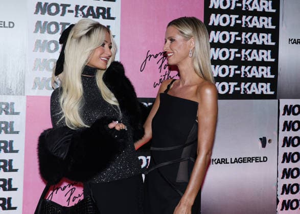 Paris Hilton and Nicky Hilton at the Karl Lagerfeld From Paris with Love event photocall at the Karl Lagerfeld Boutique in Paris on October 1, 2026. KARL LAGERFELD celebrates its Fall Winter 2026 campaign with Paris Hilton, Kit Butler, and NOT KARL, the newest member of the House’s universe. For this private event in Saint-Germain-des-Prés, Paris Hilton will be present alongside NOT KARL to mark this new chapter—an immersive experience in the KARL LAGERFELD universe, blending fashion, creativity, and the House’s heritage. Denis Guignebourg Bestimage The Karl Lagerfeld x Paris Hilton party during Paris RTW Spring Summer 2027 Fashion Week on October 1, 2026, in Paris, France. Paris, France Copyright: xDenisxGuignebourgx xBestimagexDenisxGuignebourgx xBestimagex
