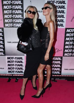 Paris Hilton and Nicky Hilton at the Karl Lagerfeld From Paris with Love event at the Karl Lagerfeld Boutique in Paris on October 1, 2026. KARL LAGERFELD celebrates its Fall Winter 2026 campaign with Paris Hilton, Kit Butler, and NOT KARL, the newest member of the House’s universe. For this private event in Saint-Germain-des-Prés, Paris Hilton will be joined by NOT KARL to mark this new chapter—an immersive experience in the world of KARL LAGERFELD, blending fashion, creativity, and the House’s heritage. Denis Guignebourg Bestimage The Karl Lagerfeld x Paris Hilton party during Paris RTW Spring Summer 2027 Fashion Week on October 1, 2026, in Paris, France. Paris, France Copyright: xDenisxGuignebourgx xBestimagexDenisxGuignebourgx xBestimagex