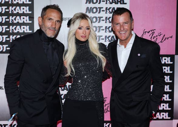 Sebastien Jondeau, Paris Hilton, Pier Paolo Righi Photocall from the Karl Lagerfeld From Paris with Love event at the Karl Lagerfeld Boutique in Paris on October 1, 2026 KARL LAGERFELD celebrates its Fall Winter 2026 campaign with Paris Hilton, Kit Butler, and NOT KARL, a new member of the House’s universe. For this private event in Saint-Germain-des-Prés, Paris Hilton will be joined by NOT KARL to mark this new chapter—an immersive experience in the world of KARL LAGERFELD, blending fashion, creativity, and the House’s legacy. Denis Guignebourg Bestimage The Karl Lagerfeld x Paris Hilton party during Paris RTW Spring Summer 2027 Fashion Week on October 1, 2026, in Paris, France Paris, France Copyright: xDenisxGuignebourgx xBestimagexDenisxGuignebourgx xBestimagex