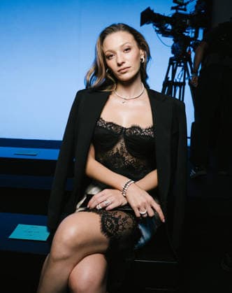 Sümeyye Aydogan at the Messika Spring Summer 2027 Women’s Ready-to-Wear Collection fashion show during Paris Fashion Week (PFW) at the Grand Palais on October 1, 2026. Sam Delpech, Bestimage. Celebrities at Messika’s Spring Summer 2027 Women’s’s Ready-to-Wear Collection fashion show at Paris Fashion Week (PFW) at the Grand Palais on October 1, 2026, Paris, France  Copyright: xSamxDelpechx xBestimagexSamxDelpechx xBestimagex