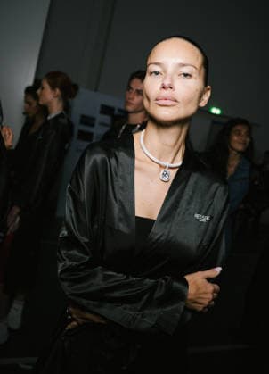 Adriana Lima at the Messika Spring Summer 2027 Women’s Ready-to-Wear Collection fashion show during Paris Fashion Week (PFW) at the Grand Palais on October 1, 2026. Sam Delpech, Bestimage. Celebrities at Messika’s Spring Summer 2027 Women’s Ready-to-Wear Collection fashion show at Paris Fashion Week (PFW) at the Grand Palais on October 1, 2026, Paris, France  Copyright: xSamxDelpechx xBestimagexSamxDelpechx xBestimagex