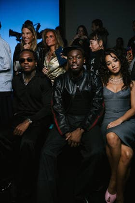 Gunna, Tiakola, Lena Mahfouf and Lena Situations at the Messika Spring Summer 2027 Women’s Ready-to-Wear Collection fashion show during Paris Fashion Week (PFW) at the Grand Palais on October 1, 2026. Photo by Sam Delpech, Bestimage. Celebrities at Messika’s Spring Summer 2027 Women’s’s Ready-to-Wear Collection fashion show at Paris Fashion Week (PFW) at the Grand Palais on October 1, 2026, Paris, France  Copyright: xSamxDelpechx xBestimagexSamxDelpechx xBestimagex