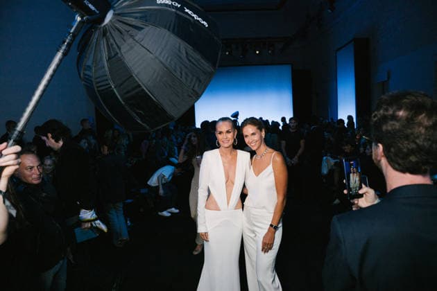 Laeticia Hallyday, Ophélie Meunier at the Messika Spring Summer 2027 Women’s Ready-to-Wear Collection fashion show during Paris Fashion Week (PFW) at the Grand Palais on October 1, 2026. Sam Delpech, Bestimage. Celebrities at Messika’s Spring Summer 2027 Women’’s Ready-to-Wear Collection fashion show at Paris Fashion Week (PFW) at the Grand Palais on October 1, 2026, Paris, France  Copyright: xSamxDelpechx xBestimagexSamxDelpechx xBestimagex