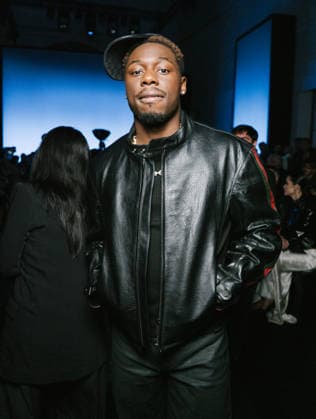 Tiakola at the Messika Spring Summer 2027 Women’s Ready-to-Wear Collection fashion show during Paris Fashion Week (PFW) at the Grand Palais on October 1, 2026. Sam Delpech, Bestimage. Celebrities at Messika’s Spring Summer 2027 Women’s Ready-to-Wear Collection fashion show at Paris Fashion Week (PFW) at the Grand Palais on October 1, 2026, Paris, France  Copyright: xSamxDelpechx xBestimagexSamxDelpechx xBestimagex