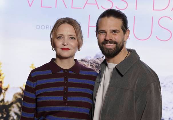 Laura Tonke, Josef Ellers, Germany, Berlin, Special Screening in Berlin of *Mrs. Winkler Leaves the House*
