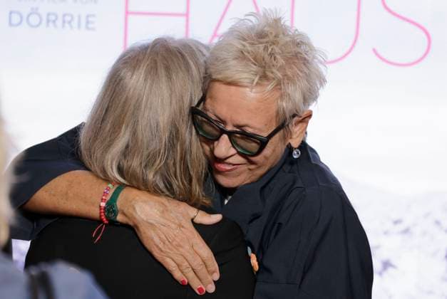 Angela Winkler, directed and written by Doris Dörrie, Germany, Berlin, special screening in Berlin of *Mrs. Winkler Leaves the House*