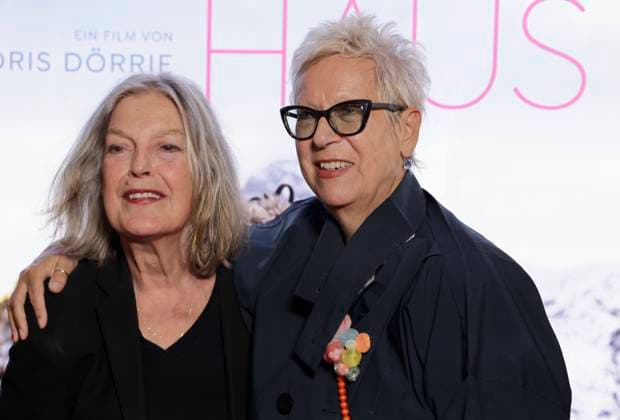 Angela Winkler, directed and written by Doris Dörrie, Germany, Berlin, special screening in Berlin of *Mrs. Winkler Leaves the House*