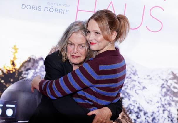 Angela Winkler, Laura Tonke, Germany, Berlin, Special Screening in Berlin of *Mrs. Winkler Leaves the House*