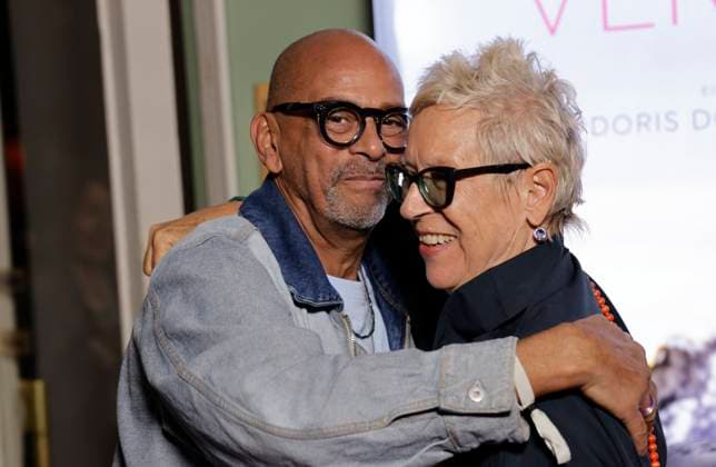 Pierre Sanoussi Bliss, Director and Screenwriter Doris Dörrie, Germany, Berlin, Special Screening in Berlin of *Mrs. Winkler Leaves the House*