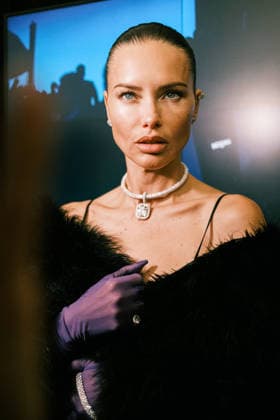 Adriana Lima Paris Fashion Week PAP SS27 Messika 460132 2026 10 01 France  Copyright: xJean-BaptistexSoulliatx xStarfacex STAR_460132_012