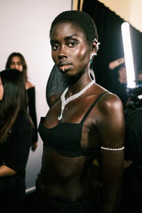 Nyanderi Deng Paris Fashion Week PAP SS27 Messika 460132 October 1, 2026 France  Copyright: xJean-BaptistexSoulliatx xStarfacex STAR_460132_019