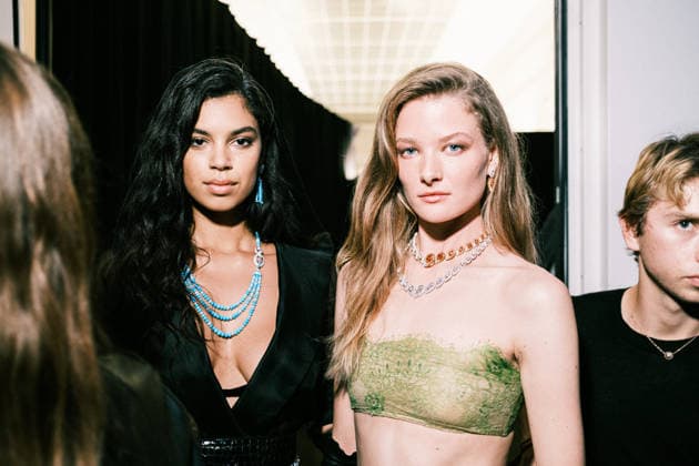Emeline Hoareau, Noa Spoormaker Paris Fashion Week PAP SS27 Messika 460132 2026 10 01 France  Copyright: xJean-BaptistexSoulliatx xStarfacex STAR_460132_028