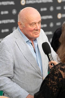 Hanns Zischler at the premiere of the film *Vaterland* at the 22nd Zurich Film Festival at Arthouse Le Paris in Zurich, October 1, 2026 Foto:xA.xRaemyx xFuturexImagex vaterland_6008