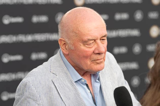 Hanns Zischler at the premiere of the film *Vaterland* at the 22nd Zurich Film Festival at Arthouse Le Paris in Zurich, October 1, 2026 Foto:xA.xRaemyx xFuturexImagex vaterland_6009