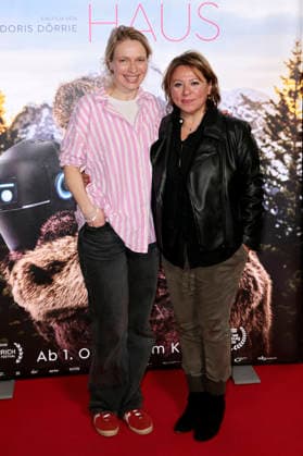 Anna Brüggemann and Asli Özge at the special screening of the film *Frau Winkler verlässt das Haus* at Cinema Paris, Berlin, October 1, 2026 Foto:xS.xGabschx xFuturexImagex winkler_6013