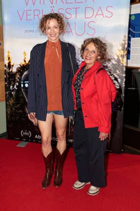 Adina Vetter and Adriana Altaras at the special screening of the film *Frau Winkler Leaves the House* at Cinema Paris, Berlin, October 1, 2026 Foto:xS.xGabschx xFuturexImagex winkler_6016