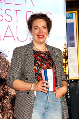 Julia Jendroßek at the special screening of the film *Frau Winkler Verlässt das Haus* at Cinema Paris, Berlin, October 1, 2026 Foto:xA.xBuggex xFuturexImagex winkler_6050
