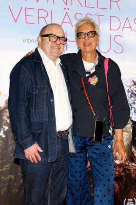 Gustav Peter Wöhler and Doris Dörrie at the special screening of the film *Frau Winkler Leaves the House* at Cinema Paris, Berlin, October 1, 2026 Foto:xA.xBuggex xFuturexImagex winkler_6051
