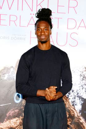 Eugene Boteng at the special screening of the film *Mrs. Winkler Leaves the House* at Cinema Paris, Berlin, October 1, 2026 Foto:xA.xBuggex xFuturexImagex winkler_6053