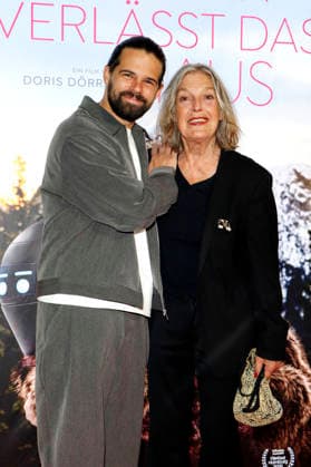 Josef Ellers and Angela Winkler at the special screening of the film *Frau Winkler Verlässt das Haus* at Cinema Paris, Berlin, October 1, 2026 Foto:xA.xBuggex xFuturexImagex winkler_6062