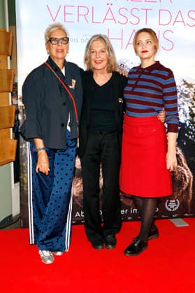 Doris Dörrie, Angela Winkler, and Laura Tonke at the special screening of the film *Frau Winkler verlässt das Haus* at Cinema Paris, Berlin, October 1, 2026 Foto:xA.xBuggex xFuturexImagex winkler_6074