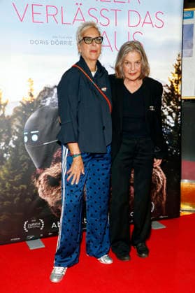 Doris Dörrie and Angela Winkler at the special screening of the film *Frau Winkler verlässt das Haus* at Cinema Paris, Berlin, October 1, 2026 Foto:xA.xBuggex xFuturexImagex winkler_6076