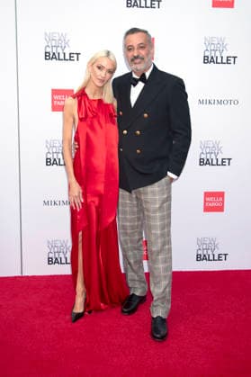 Zanna Roberts Rassi and Mazdack Rassi at the New York City Ballet 2026 Fall Fashion Gala at the David H. Koch Theater at Lincoln Center in New York, October 1, 2026 Foto:xJ.xShorex xFuturexImagex ballet_gala_6043