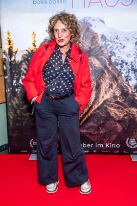 ABB FRAUWINKLER Adriana Altaras on the red carpet at the special screening of the feature film *Frau Winkler Verlässt das Haus* at the Cinema Parisl in Berlin, October 1, 2026, Berlin, Germany