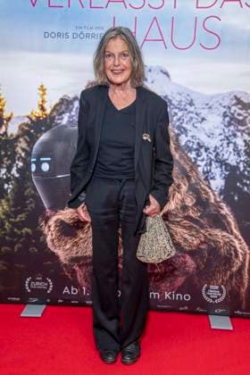 ABB FRAUWINKLER Angela Winkler on the red carpet at the special screening of the feature film *Frau Winkler Leaves the House* at the Cinema Parisl in Berlin on October 1, 2026, Berlin, Germany