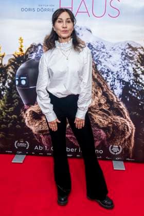 ABB FRAUWINKLER Kathrin Angerer on the red carpet at the special screening of the feature film *Frau Winkler Verlässt das Haus* at the Cinema Paris in Berlin on October 1, 2026, Berlin, Germany