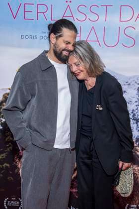 ABB FRAUWINKLER Josef Ellers and Angela Winkler on the red carpet at the special screening of the feature film *Frau Winkler Verlässt das Haus* at the Cinema Paris in Berlin on October 1, 2026, Berlin, Germany