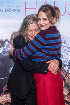 ABB FRAUWINKLER Angela Winkler and Laura Tonke on the red carpet at the special screening of the feature film *Frau Winkler Verlässt das Haus* at the Cinema Paris in Berlin on October 1, 2026, Berlin, Germany