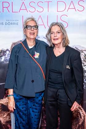 ABB FRAUWINKLER Doris Doerrie with Angela Winkler on the red carpet at the special screening of the feature film *Frau Winkler verlässt das Haus* at the Cinema Parisl in Berlin on October 1, 2026, Berlin, Germany