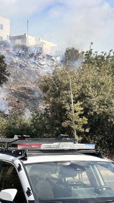 Small plane crashes in Israel: 1 dead, 1 injured HAIFA, ISRAEL - OCTOBER 02: Health teams deployed to the scene after one person died and another seriously injured when a small plane crashed near Route 65, close to the city of Haifa in northern Israel on October 02, 2026. Stringer Anadolu Haifa Israel. Editorial use only. Please get in touch for any other usage.  Copyright: x2026xAnadoluxStringerx