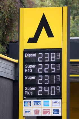 What is the outlook for fuel prices? Fuel prices remain at very high levels. The so-called gasoline rebate has been in effect si
