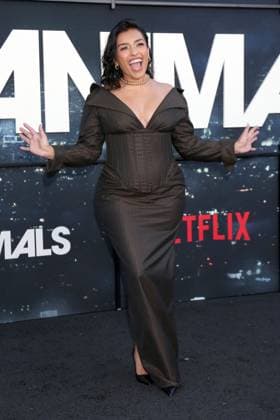 Adriana Paz at arrivals for ANIMALS Premiere, Westwood Village Theatre, Los Angeles, CA, October 01, 2026. Photo By: Priscilla Grant Everett Collection ANIMALS Premiere PUBLICATIONXNOTxINxCANxCHNxFRAxITAxJPNxNORxPOLxRUSxESPxUKxUSA